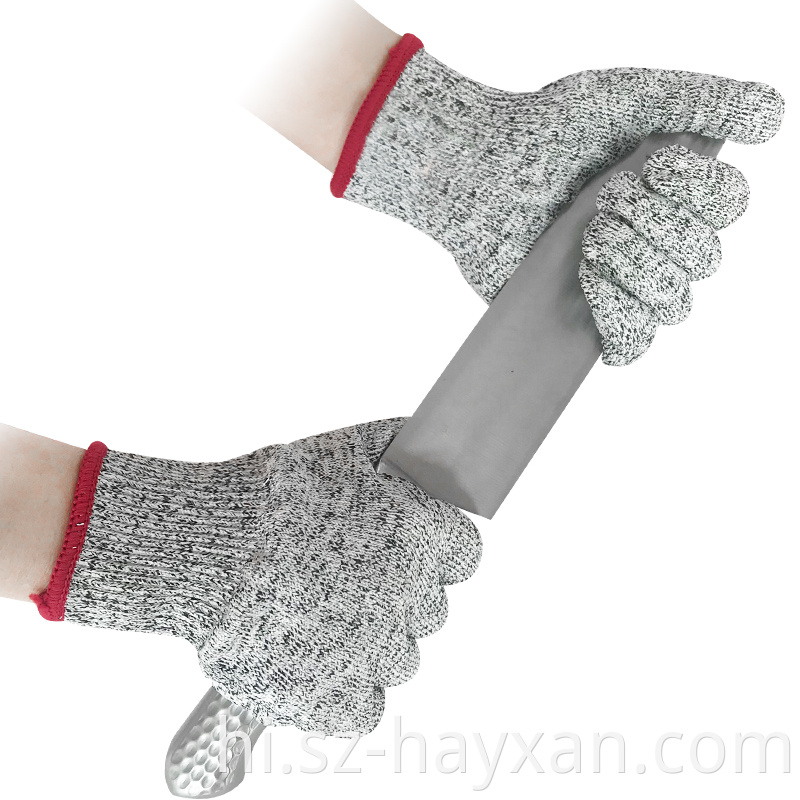 Cut resistant HPPE Gloves